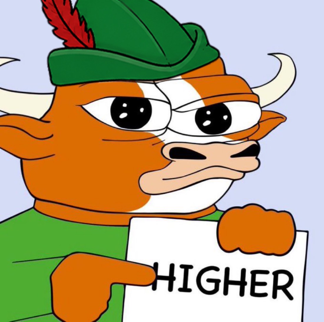 MUMU pointing at his higher sign